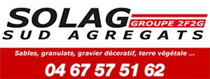 Solag Sud Agrégats Gignac – Sable, cailloux, granulats Logo